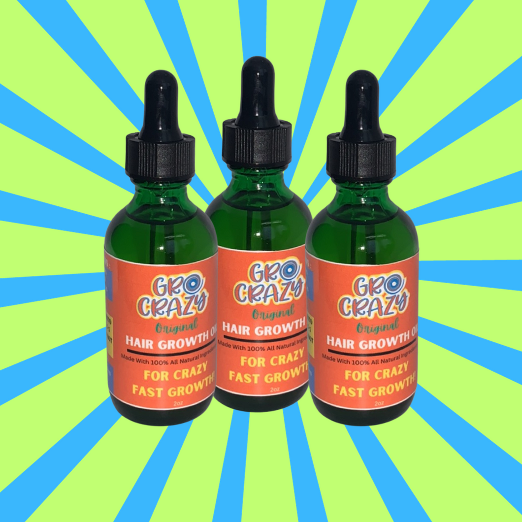 (3) Original Growth Oil  (3 pack)