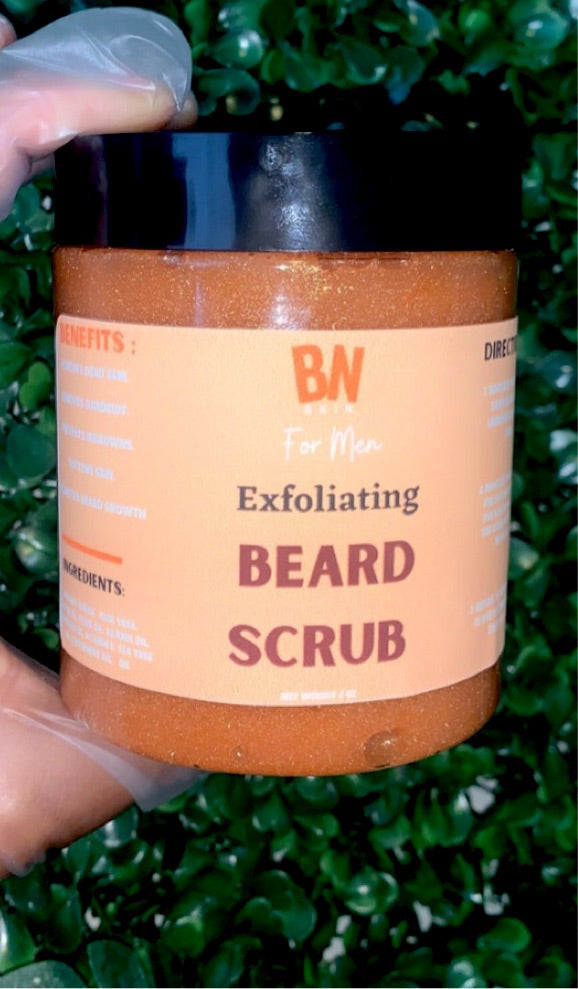 Men's Exfoliating Beard Scrub