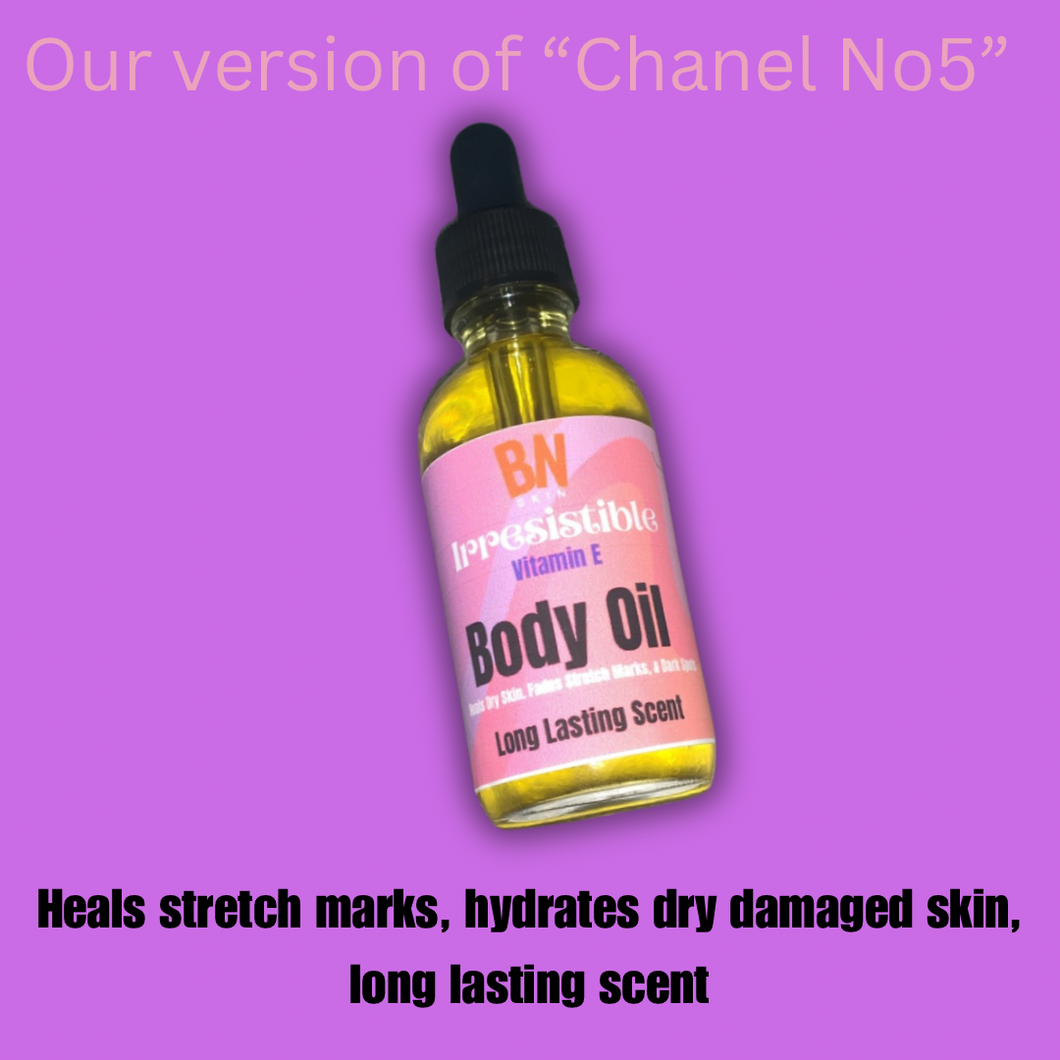 “Irresistible” Body Oil (Our Version Of Chanel No5)