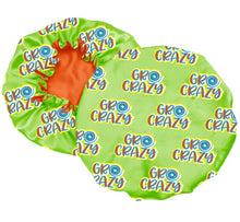 Load image into Gallery viewer, GRO CRAZY logo Silk Reversible Bonnets
